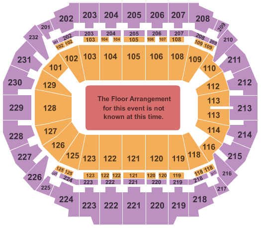 CHI Health Center Benson Boone Seating Chart